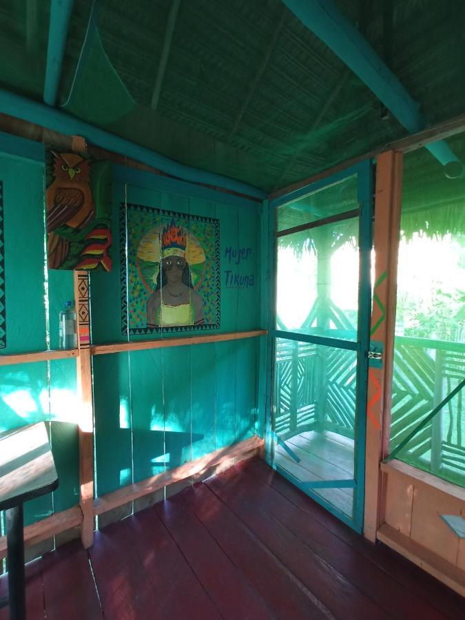 Hostal Buho Amazonas Tours เลติเซีย ภายนอก รูปภาพ