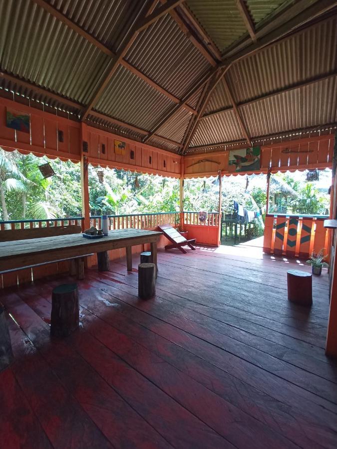 Hostal Buho Amazonas Tours เลติเซีย ภายนอก รูปภาพ