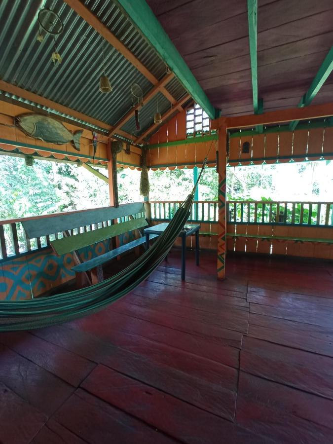 Hostal Buho Amazonas Tours เลติเซีย ภายนอก รูปภาพ