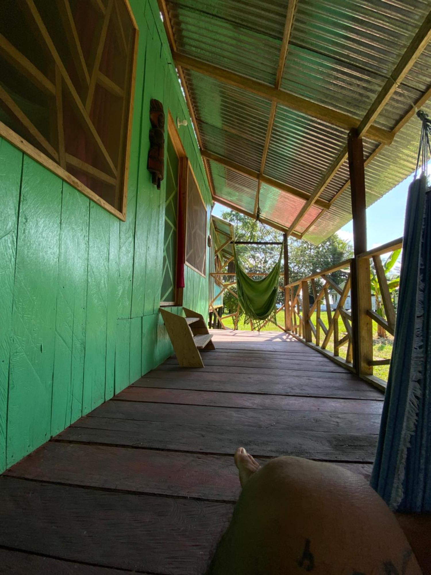 Hostal Buho Amazonas Tours เลติเซีย ภายนอก รูปภาพ