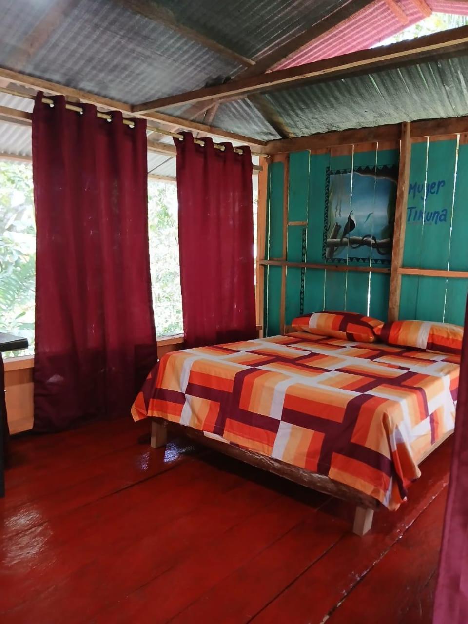 Hostal Buho Amazonas Tours เลติเซีย ภายนอก รูปภาพ